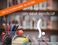 Un seul syndicat de la maternelle au lycée